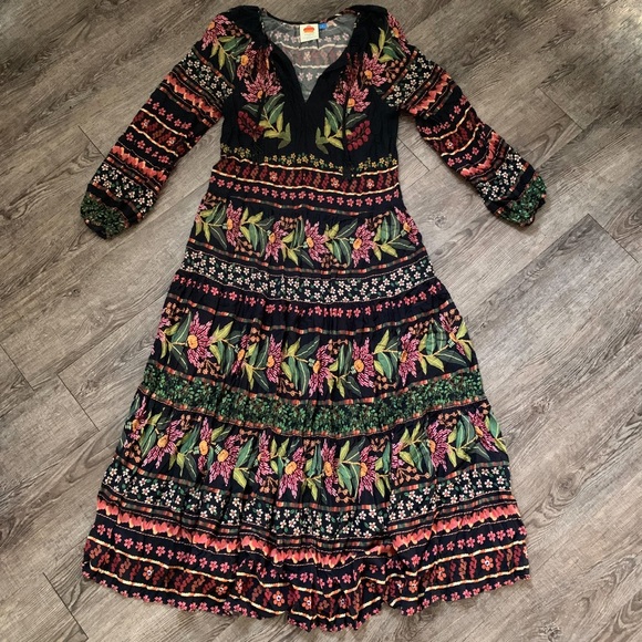 Anthropologie Dresses & Skirts - Farm Rio x Anthropologie Glynn Maxi Dress Size Medium